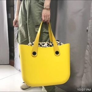 Fashion Eva Handbag - Simil Leather Handles